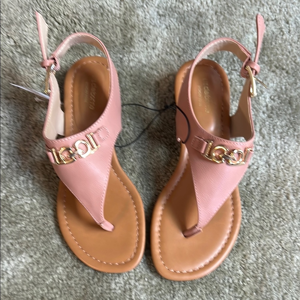 Women size 6M Liz Claiborne tiffin blush sandal